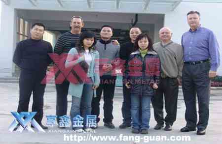 美國客戶來訪上海享鑫
